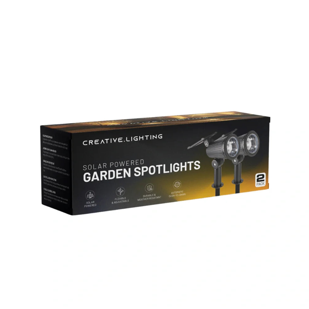 Solar Powered Garden Spotlight